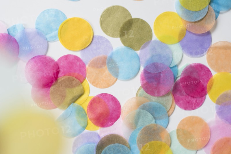 Circular confetti