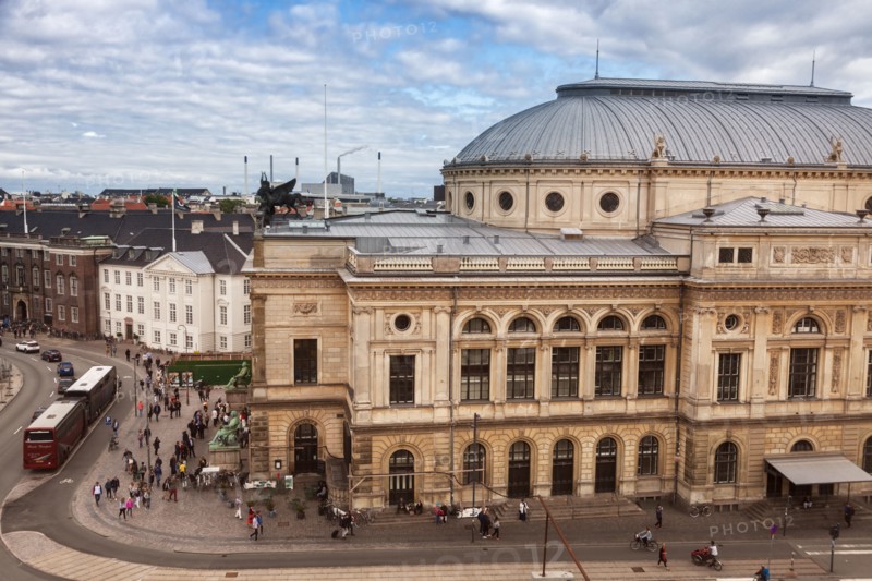 Royal Danish Theatre in Copenhagen, Denmark