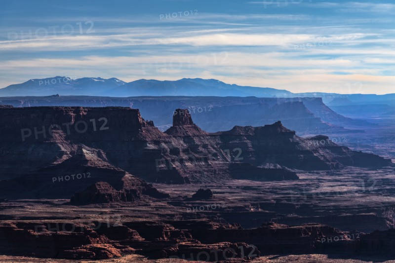 Landscape of Dead Horse Point State Park in Utah, USA