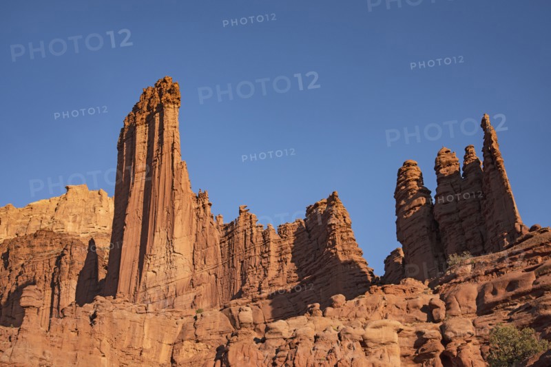 Fisher Towers in Utah, USA