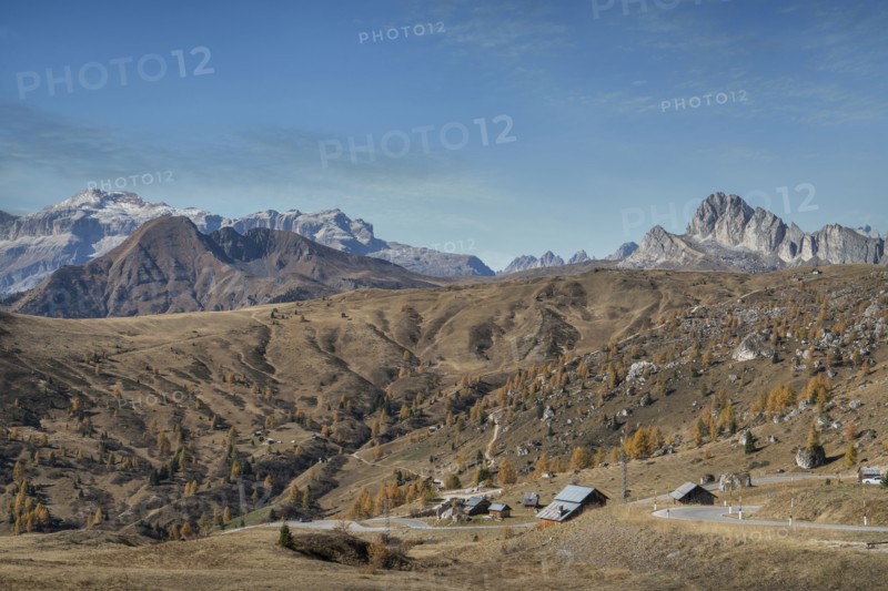 Mountains in the Dolomites, South Tyrol, Italy