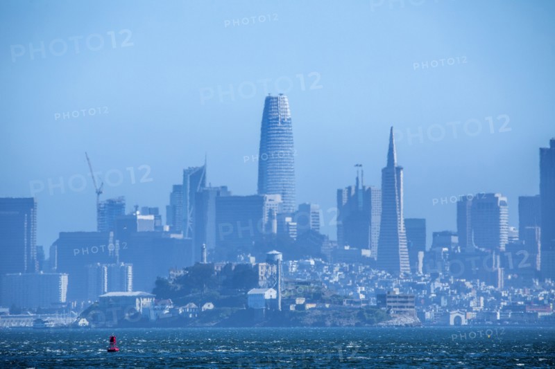 Skyline of San Francisco in California, USA