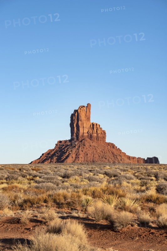 Rock formation in Monument Valley, Arizona, USA