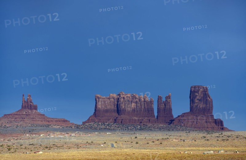 Landscape of Monument Valley in Arizona, USA