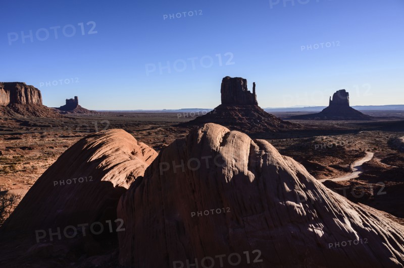 Rock formations in Monument Valley, Arizona, USA