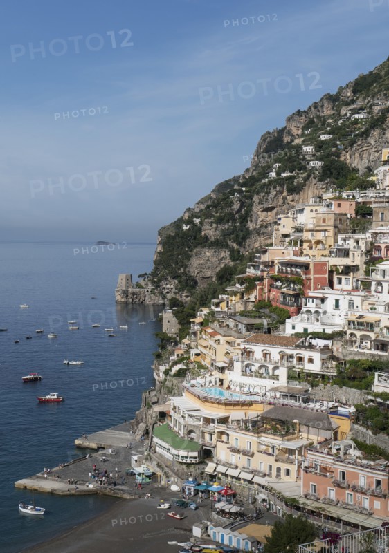 Village of Positano on Amalfi Coast, Italy