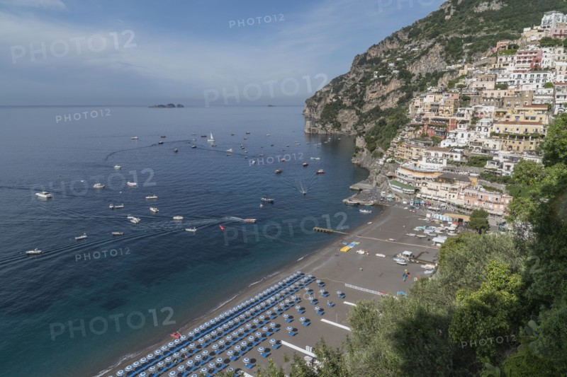 Village of Positano on Amalfi Coast, Italy