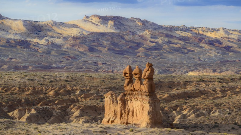 Hoodoos in Goblin Valley State Park, Utah, USA