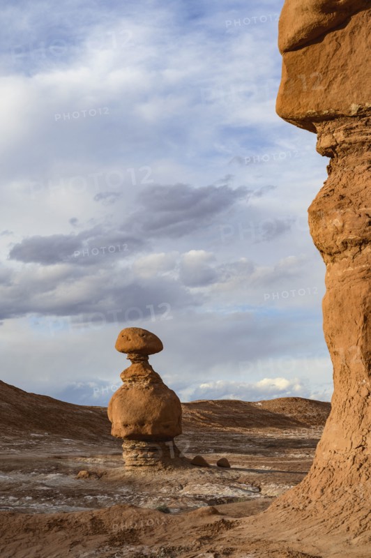Hoodoos in Goblin Valley State Park, Utah, USA