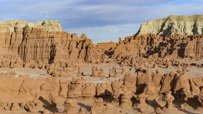Hoodoos in Goblin Valley State Park, Utah, USA