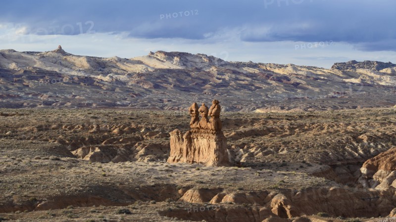 Hoodoos in Goblin Valley State Park, Utah, USA