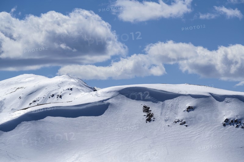 Mountains in Loveland Pass, Colorado, USA