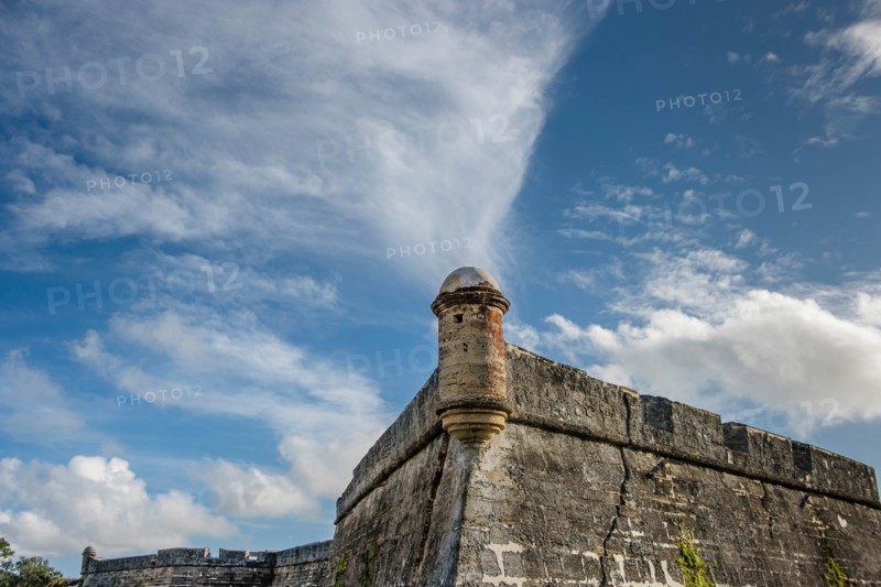 Tower of Castillo de San Marcos in St. Augustine