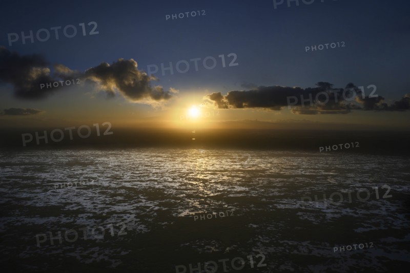Swamp at sunset in Everglades National Park, Florida, USA