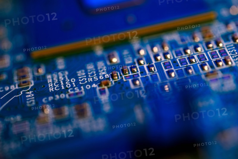 Close-up of circuit board