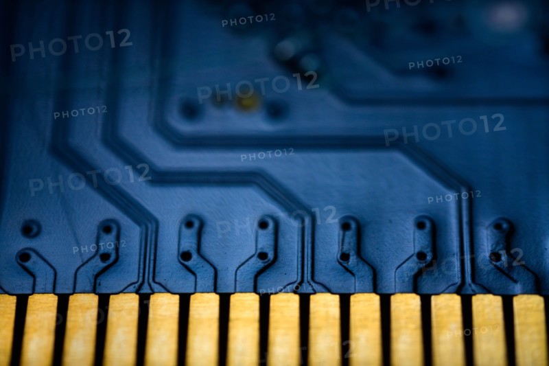 Close-up of circuit board