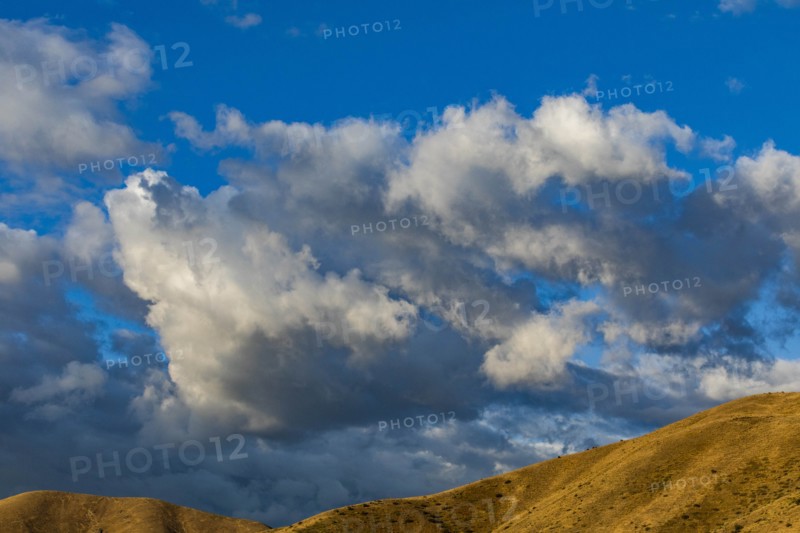 Cloud over Bosie Foothills in Boise, Idaho, USA
