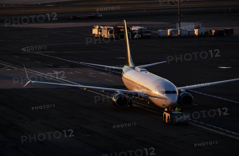 Airplane on runway