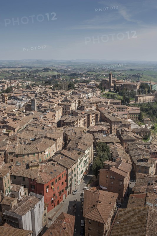Cityscape in Tuscany, Italy