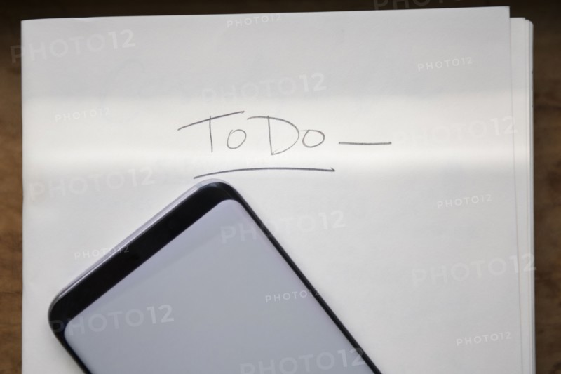 Smart phone and to do list