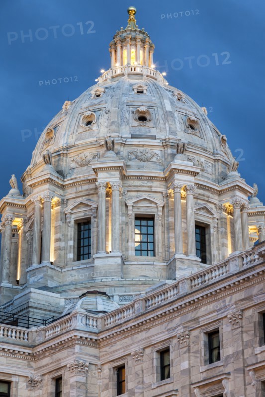Dome of Minnesota State Capitol Building
