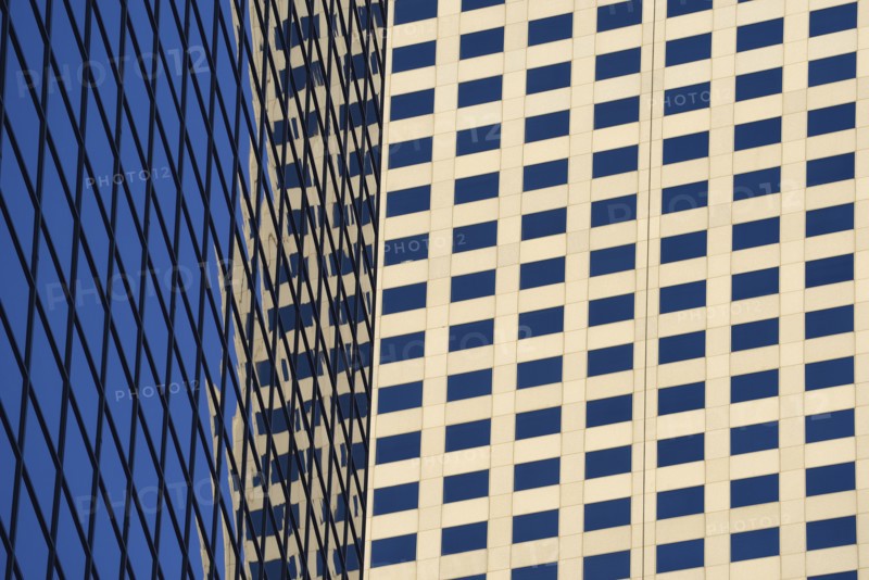 Windows of skyscraper in Denver, Colorado