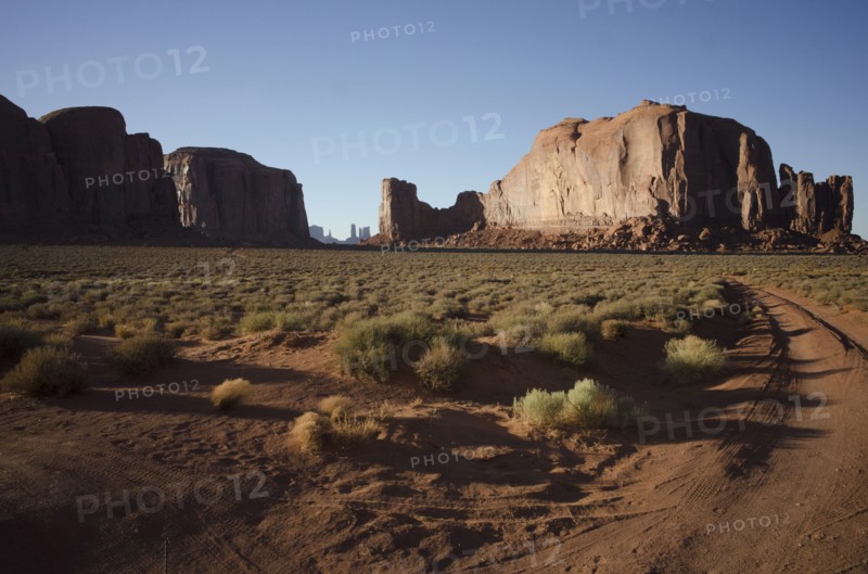Rock formation in Monument Valley, Arizona