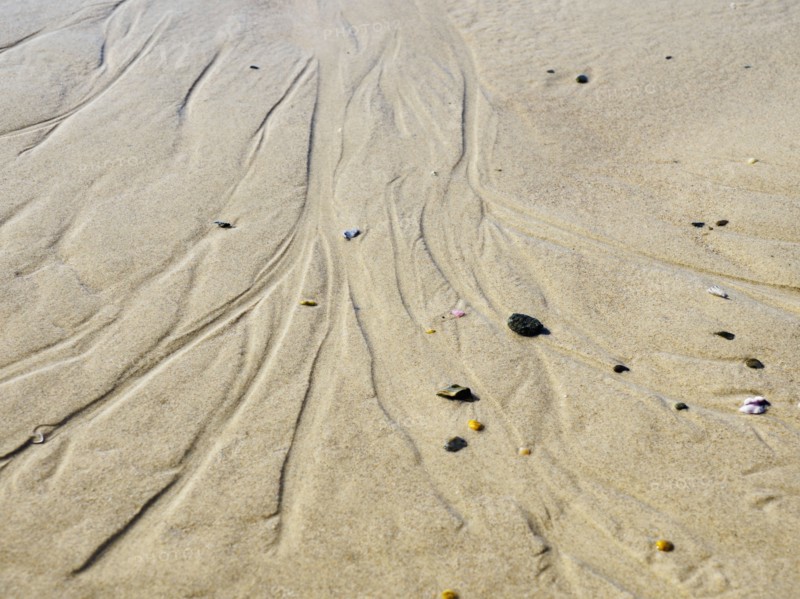 Rivulets in sand