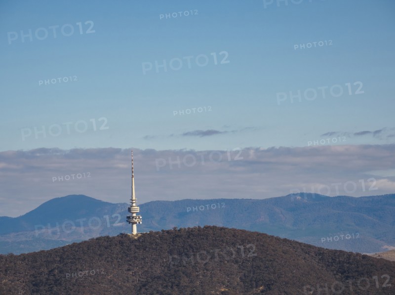 Telstra tower in the Black Mountains, Canberra