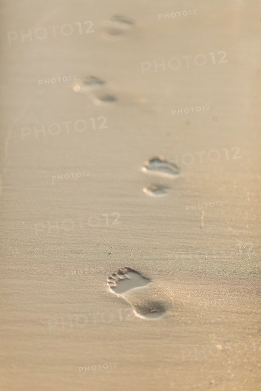Footprints in sand