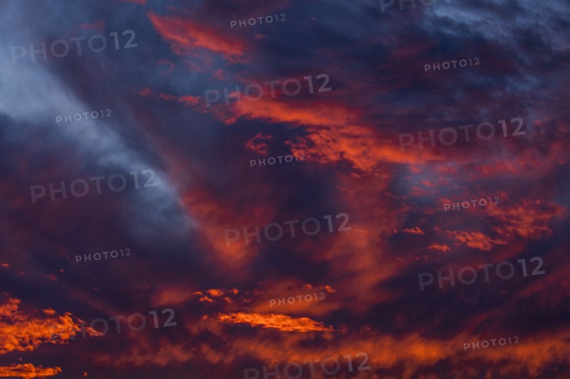 Clouds in sky at sunset