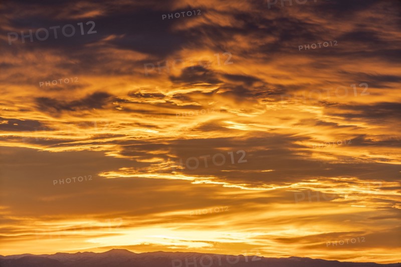 Clouds in sky at sunset