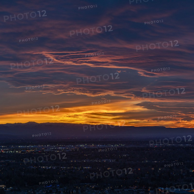 Clouds in sky at sunset