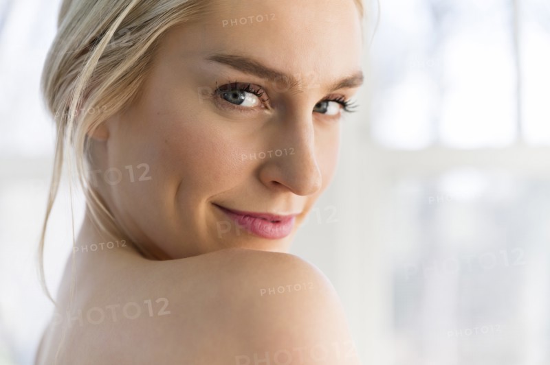 Portrait of smiling woman