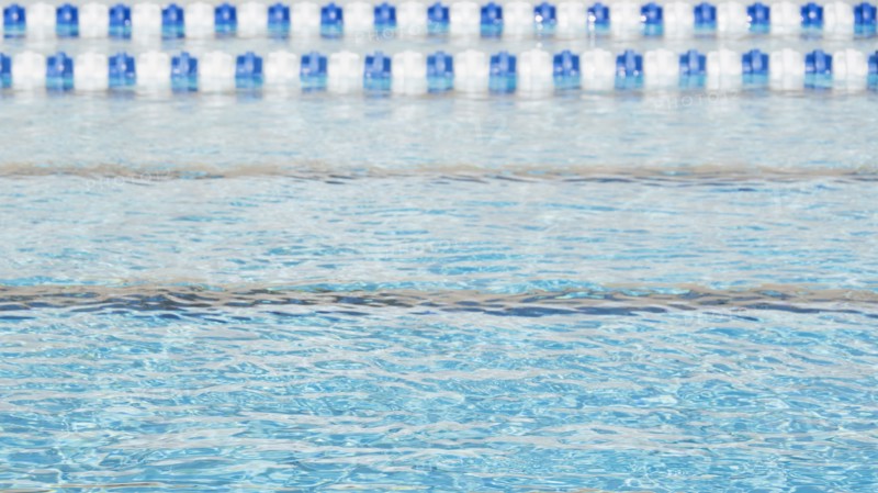 Lanes in swimming pool