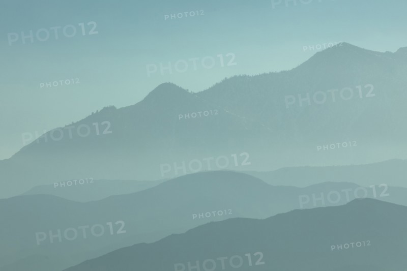 Silhouette of mountain range