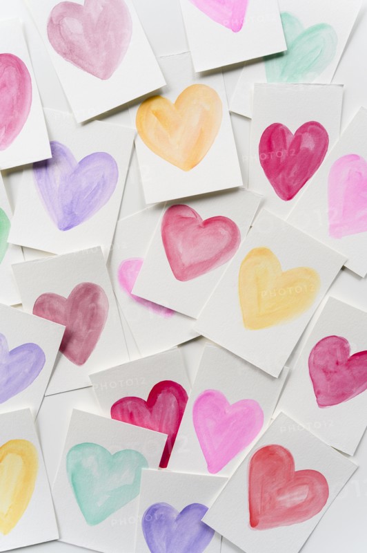 Homemade Valentine cards