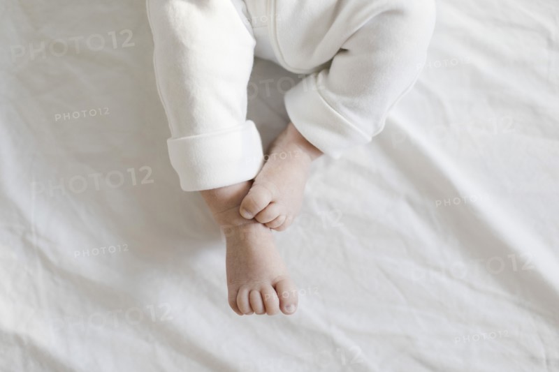 Feet of baby boy (2-5 months)