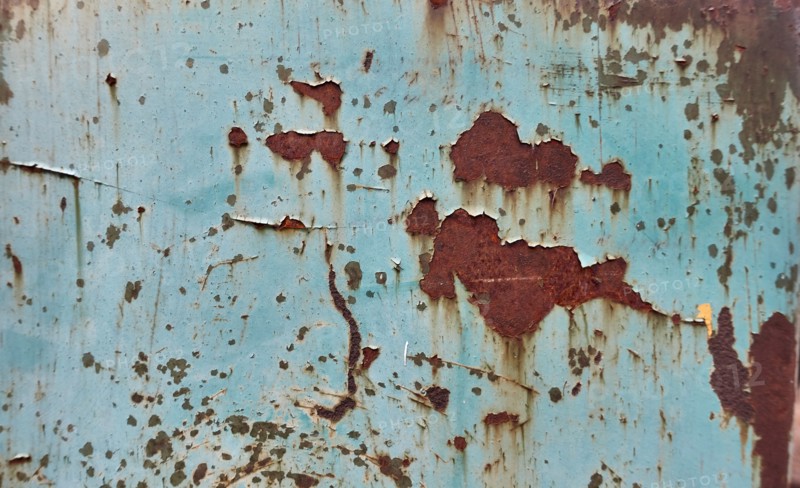 Detail of rusty metal