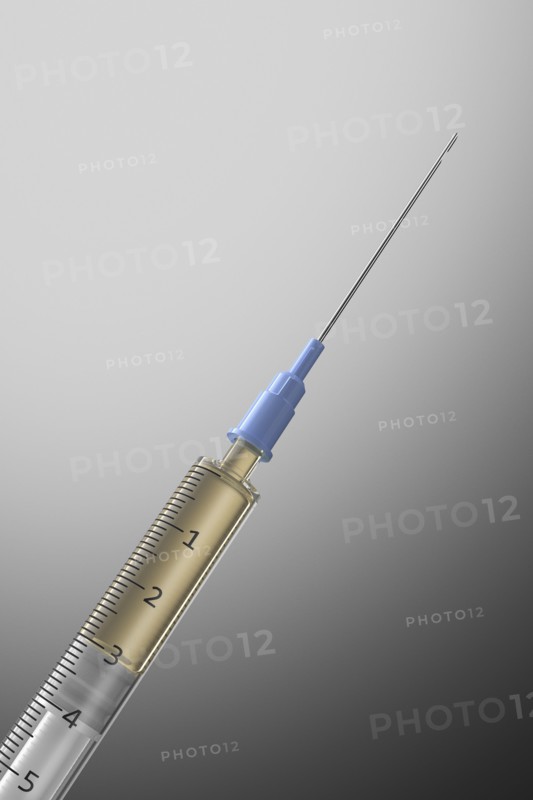 Studio shot of Corona virus vaccine