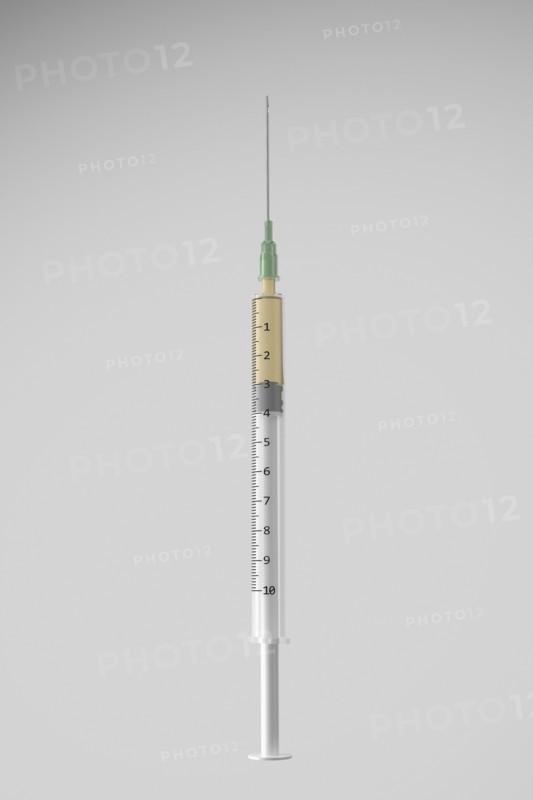 Studio shot of Corona virus vaccine