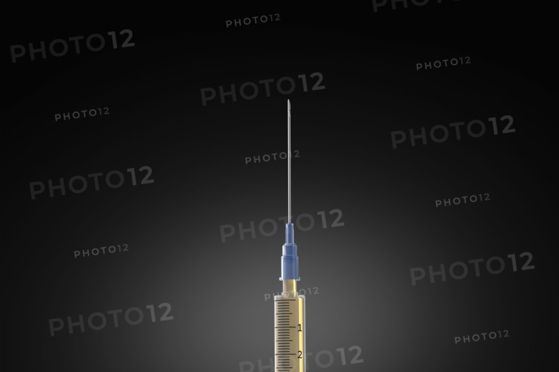 Studio shot of Corona virus vaccine