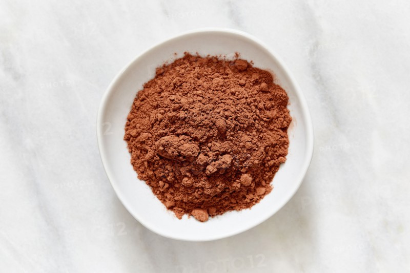 Cocoa powder in bowl