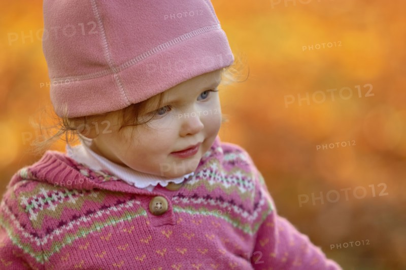 Portrait of baby girl