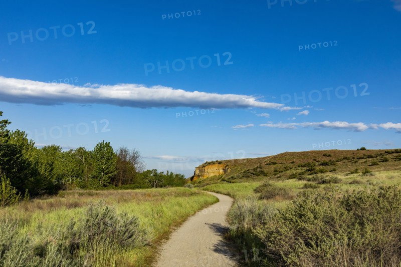 USA, Idaho, Boise, Scenic landscape with footpath