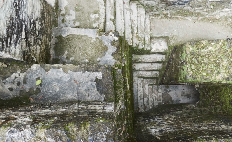 Belize, View of ancient ruins