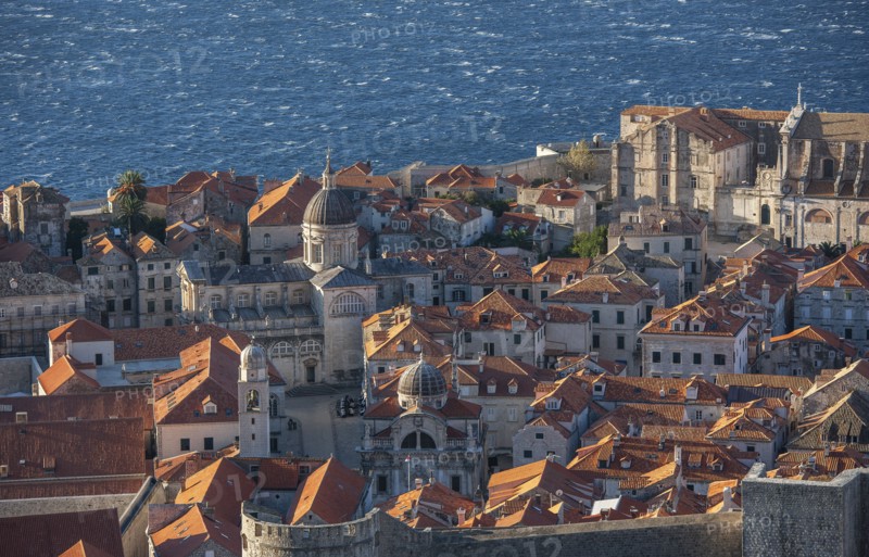 Croatia, Dubrovnik, Old town architecture