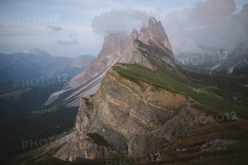 Italy, Dolomite Alps, Seceda mountain