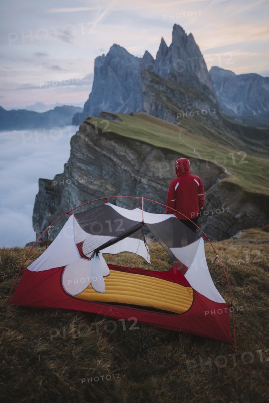 Italy, Dolomite Alps, Seceda mountain