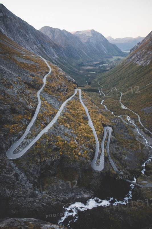 Norway, Andalsnes, Trollstigen